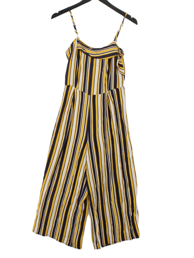 Warehouse Women's Maxi Dress UK 6 Yellow 100% Rayon