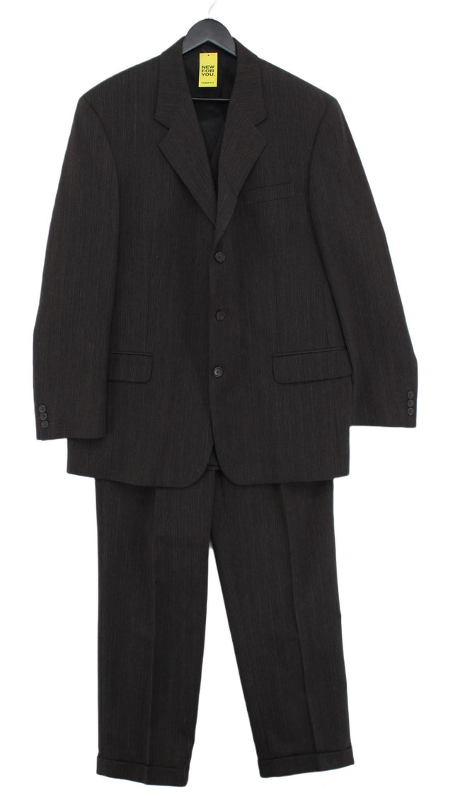 Tom English Men's Two Piece Suit Chest: 42 in Grey
