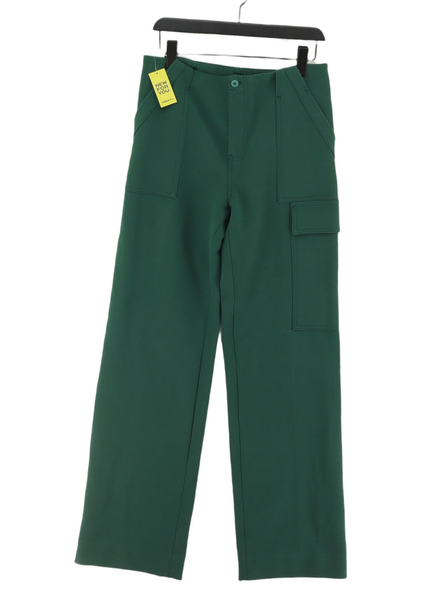 Loreak Mendian Women's Trousers UK 12 Green Polyester with Elastane, Viscose