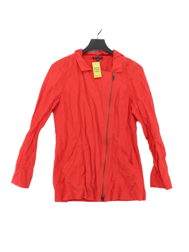 Eileen Fisher Women's Jacket S Orange Cotton with Nylon, Other