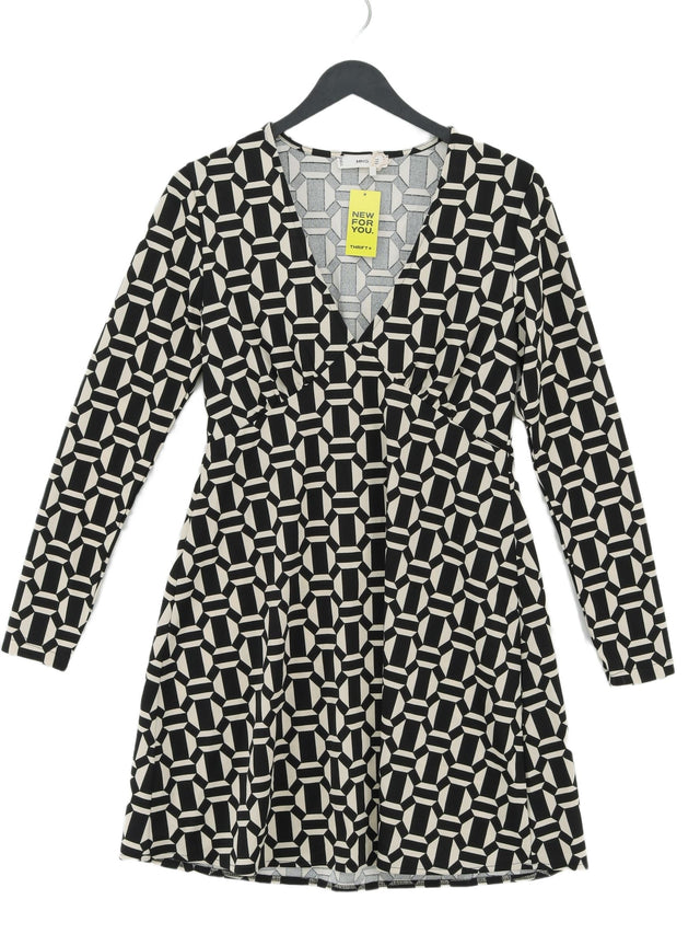 MNG Women's Midi Dress M Multi Polyester with Elastane