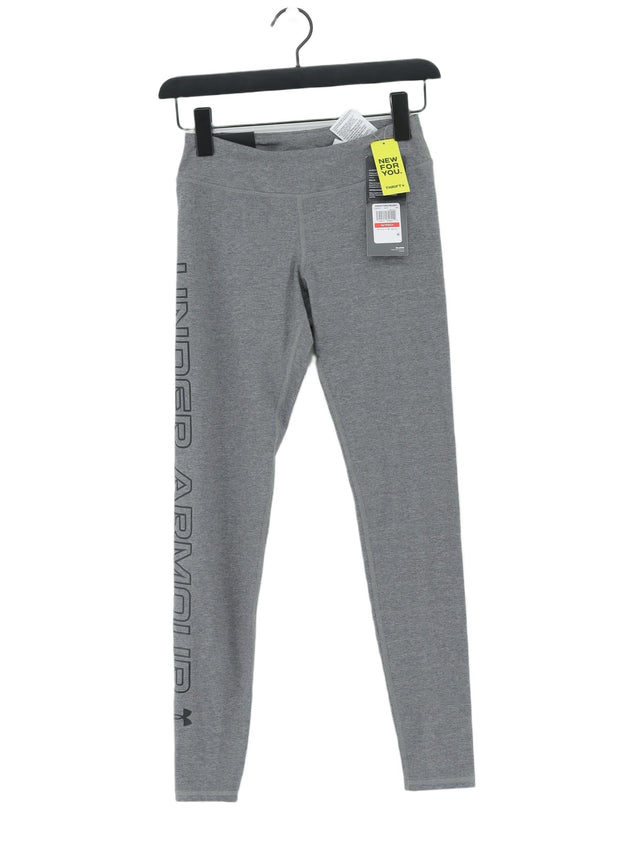 Under Armour Women's Sports Bottoms XS Grey Cotton with Elastane, Polyester
