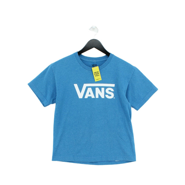 Vans Women's T-Shirt M Blue 100% Other