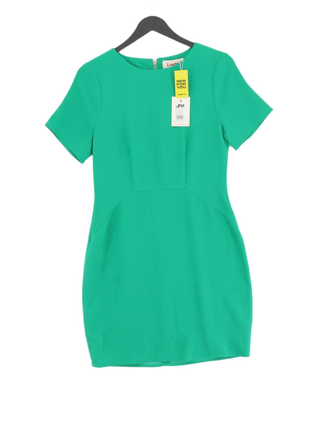 Louche Women's Mini Dress UK 10 Green 100% Polyester