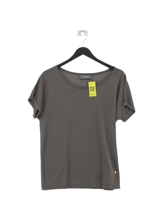 Mos Mosh Women's Top S Grey Viscose with Elastane, Other, Polyamide