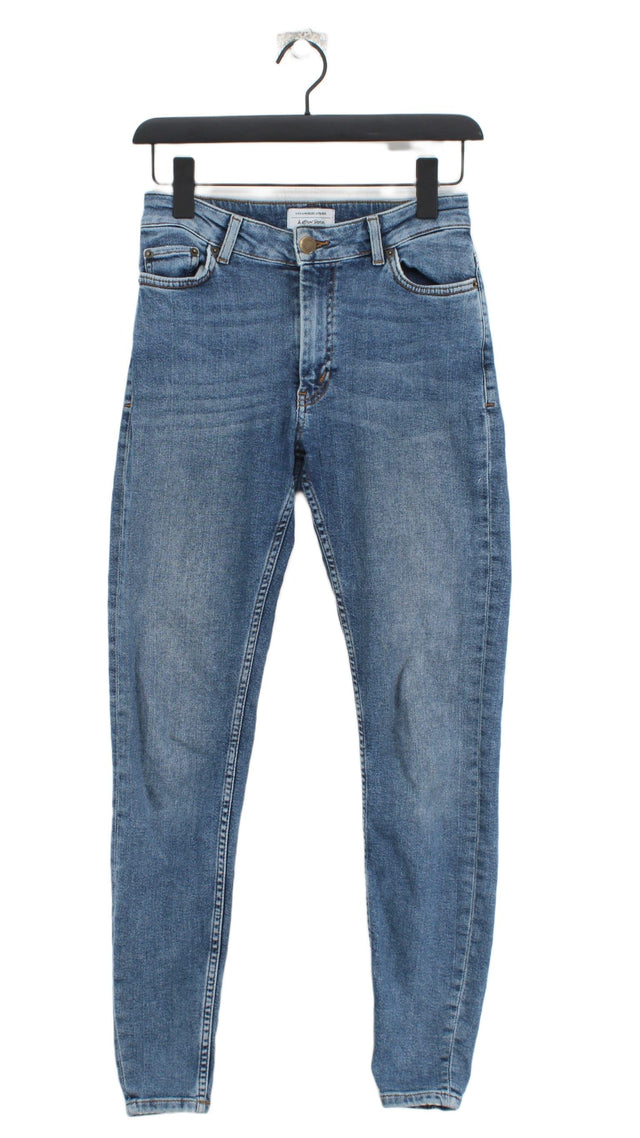 & Other Stories Women's Jeans W 27 in Blue Cotton with Elastane, Polyester
