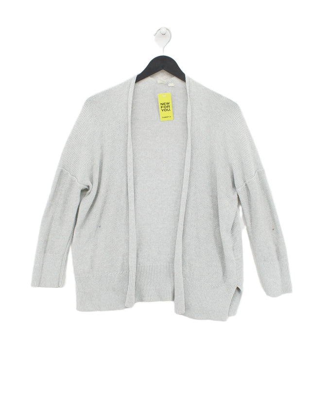 Gap Women's Cardigan S Grey 100% Cotton