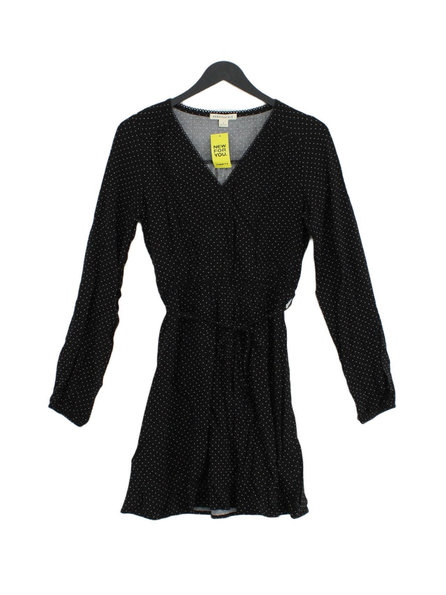 Aeropostale Women's Midi Dress S Black 100% Viscose