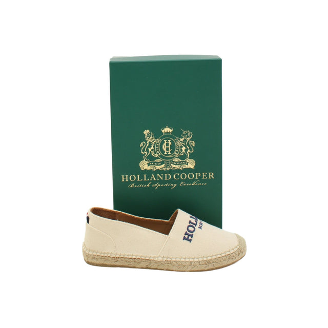 Holland Cooper Women's Sandals UK 4 Cream 100% Other