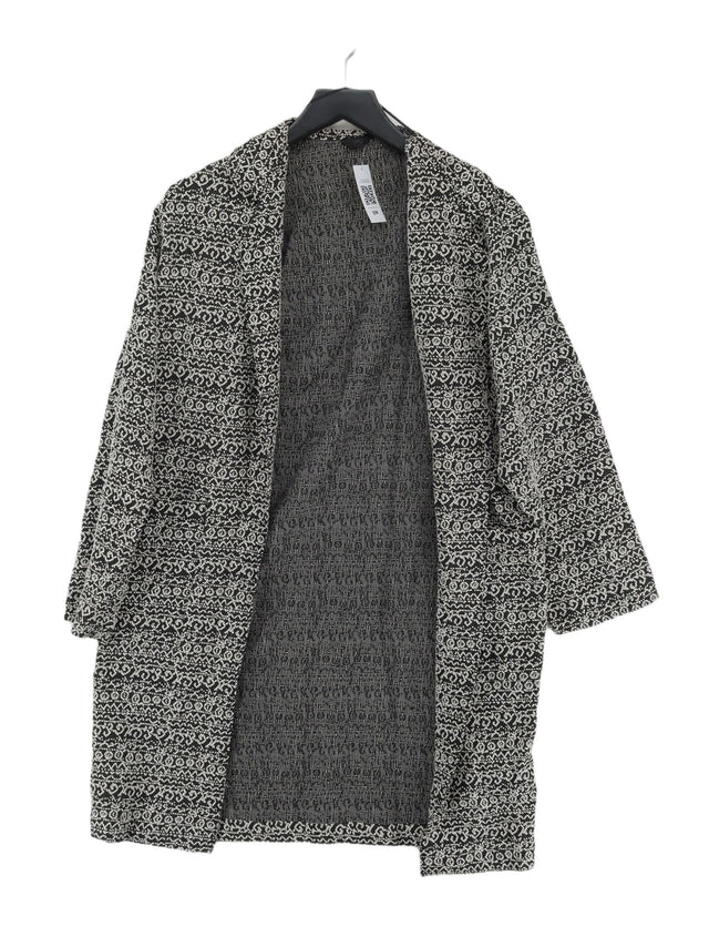 Topshop Women's Cardigan UK 6 Multi Cotton with Polyester