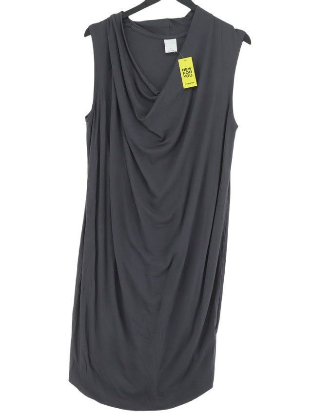 Vero Moda Women's Midi Dress M Grey Viscose with Elastane