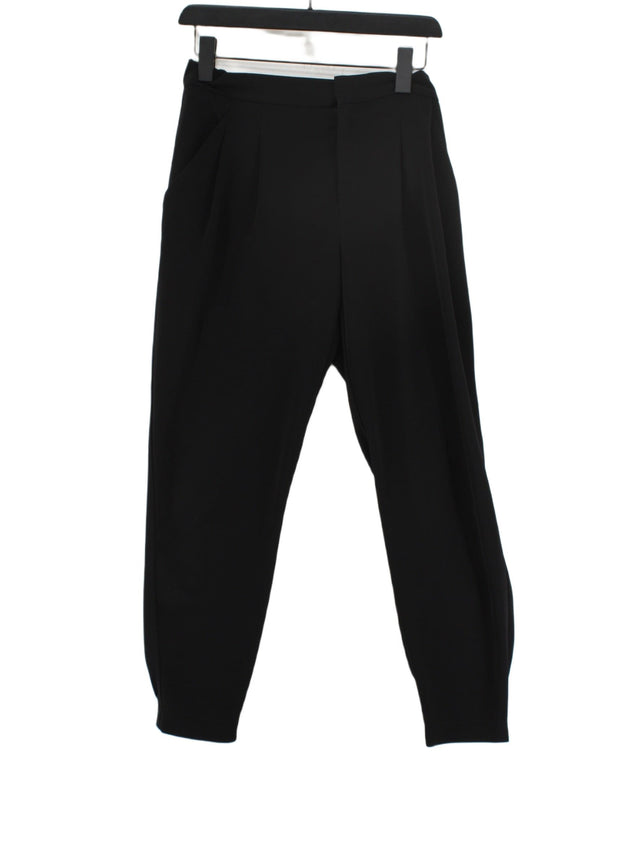 Uniqlo Women's Suit Trousers S Black Polyester with Elastane