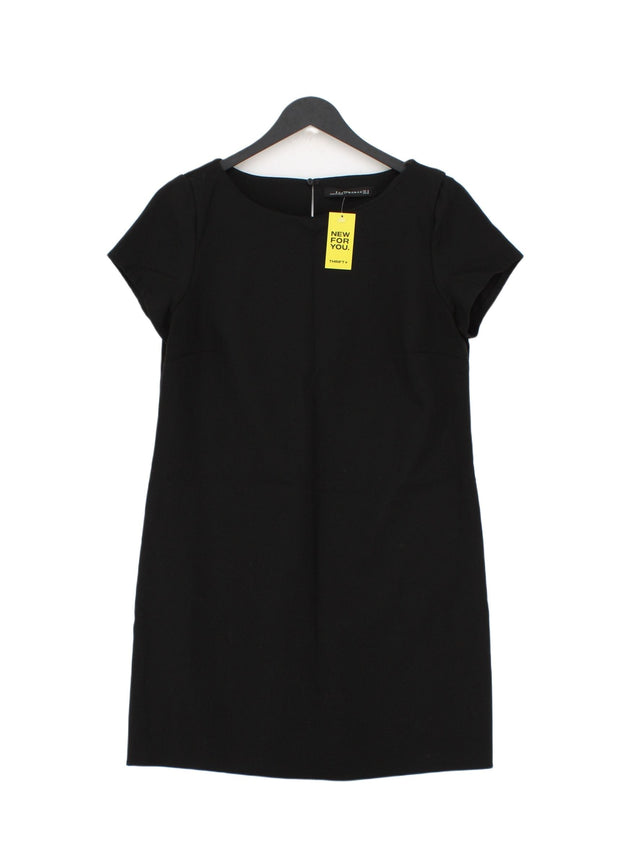 Zara Women's Midi Dress M Black 100% Other