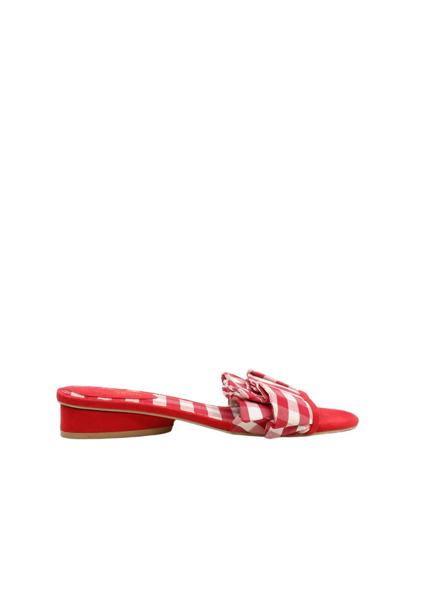 Ruby Shoo Women's Flat Shoes UK 5 Red 100% Other