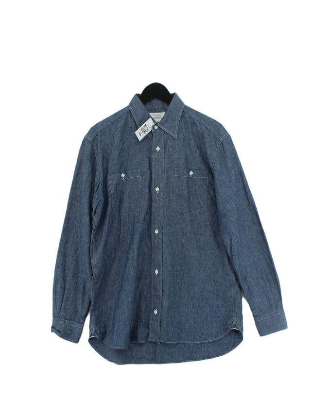 Timothy Everest Men's Shirt L Blue 100% Cotton