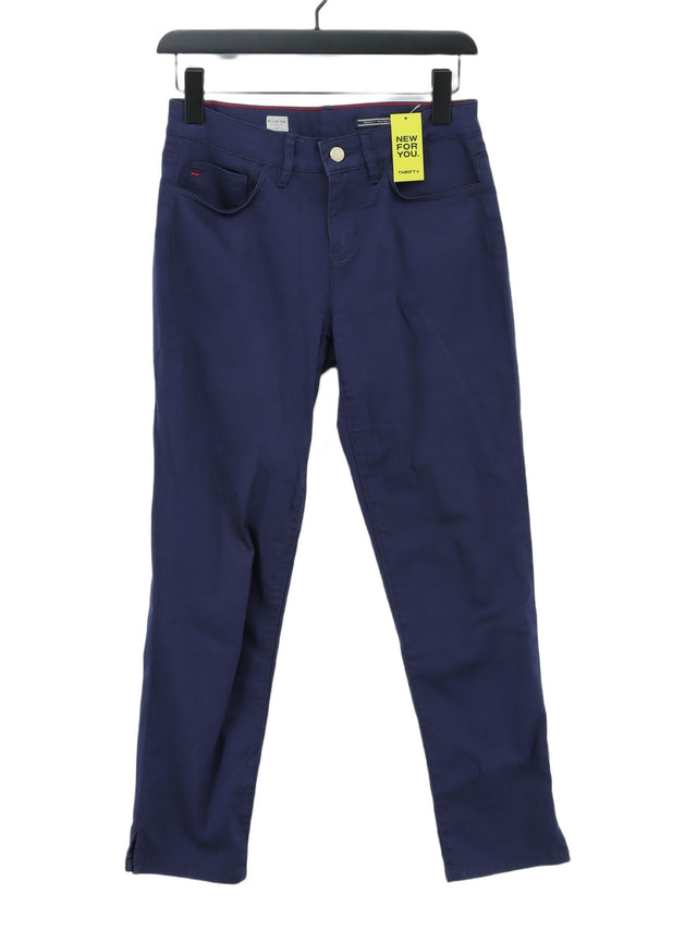 Tommy Hilfiger Women's Trousers W 27 in Blue Cotton with Elastane
