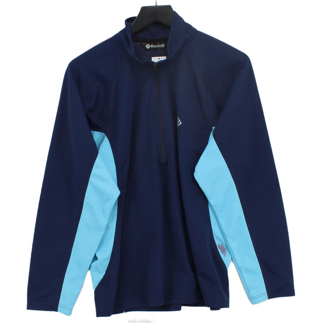 Ronhill Women's Hoodie M Blue 100% Polyester