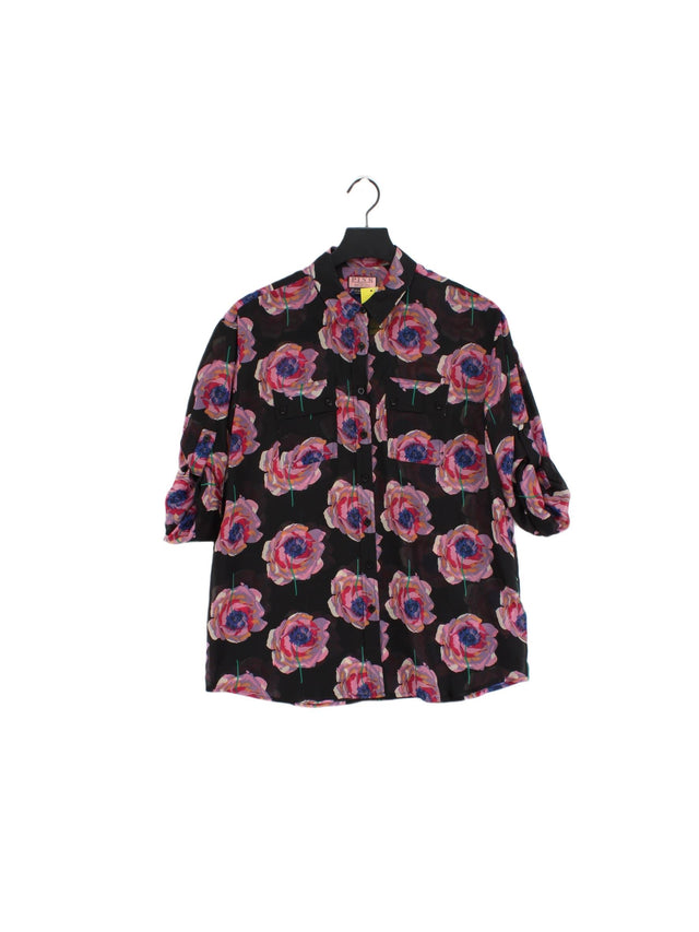 Thomas Pink Women's Blouse UK 8 Multi 100% Silk
