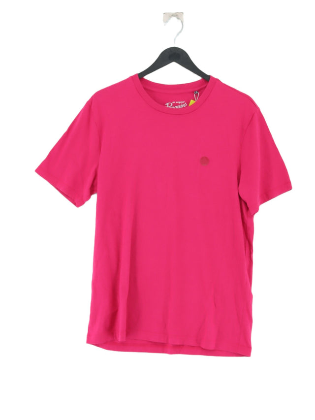 Original Penguin Women's Shirt M Pink 100% Cotton