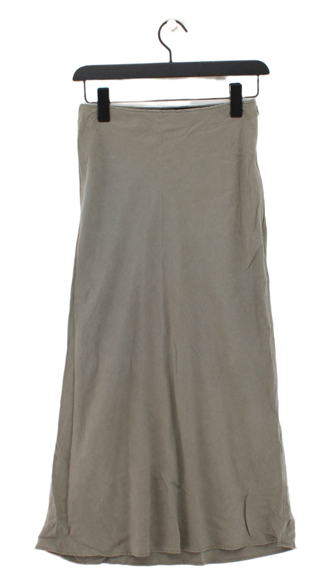 Whistles Women's Maxi Skirt UK 8 Green 100% Lyocell Modal