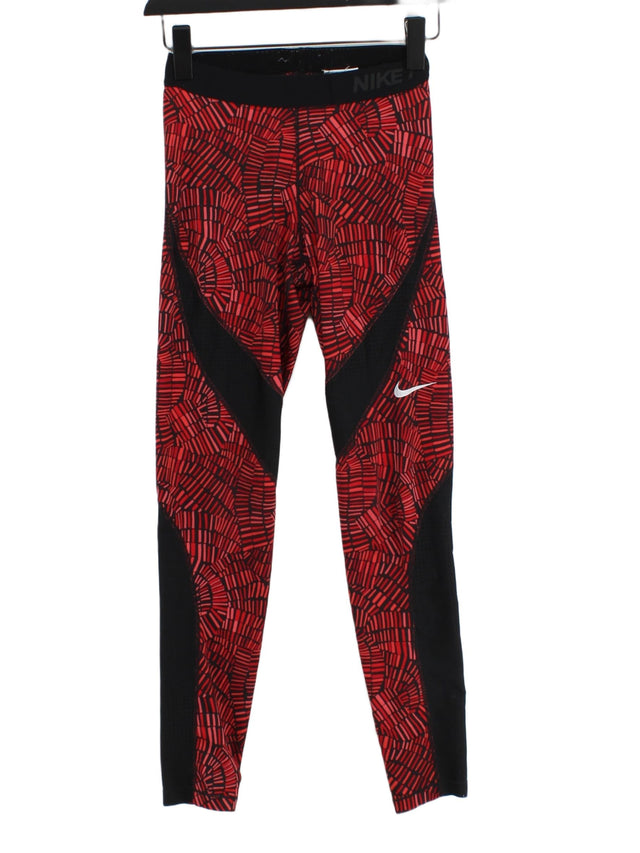 Nike Women's Sports Bottoms S Red 100% Other