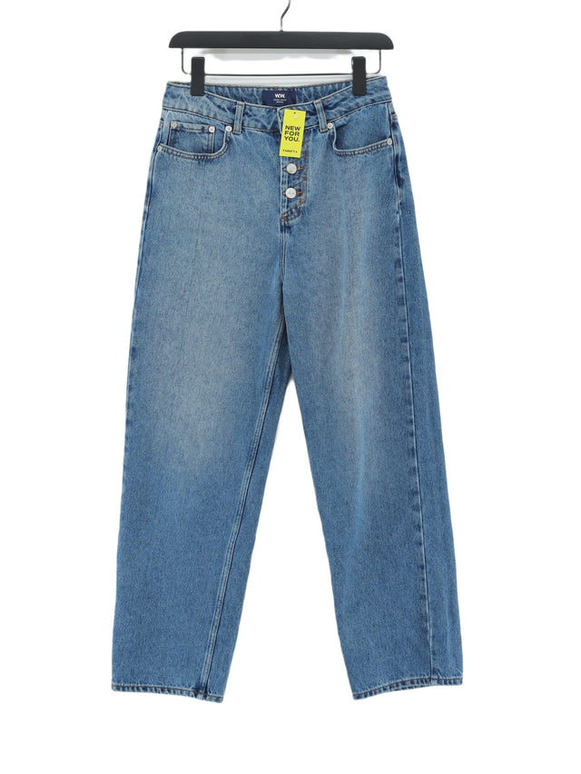 Wood Wood Women's Jeans W 25 in; L 32 in Blue 100% Cotton
