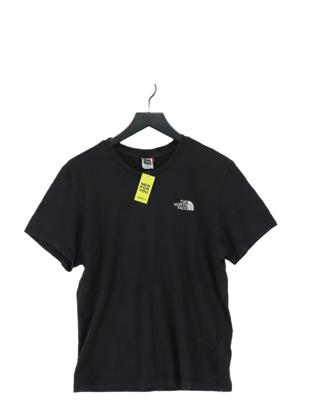 The North Face Men's T-Shirt M Black 100% Cotton