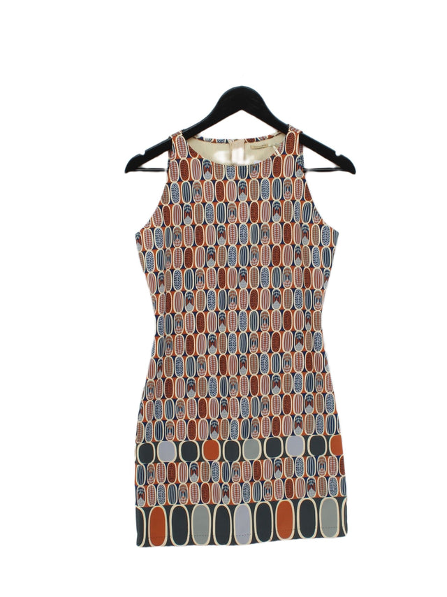 Max Studio Women's Midi Dress XS Multi Polyester with Elastane