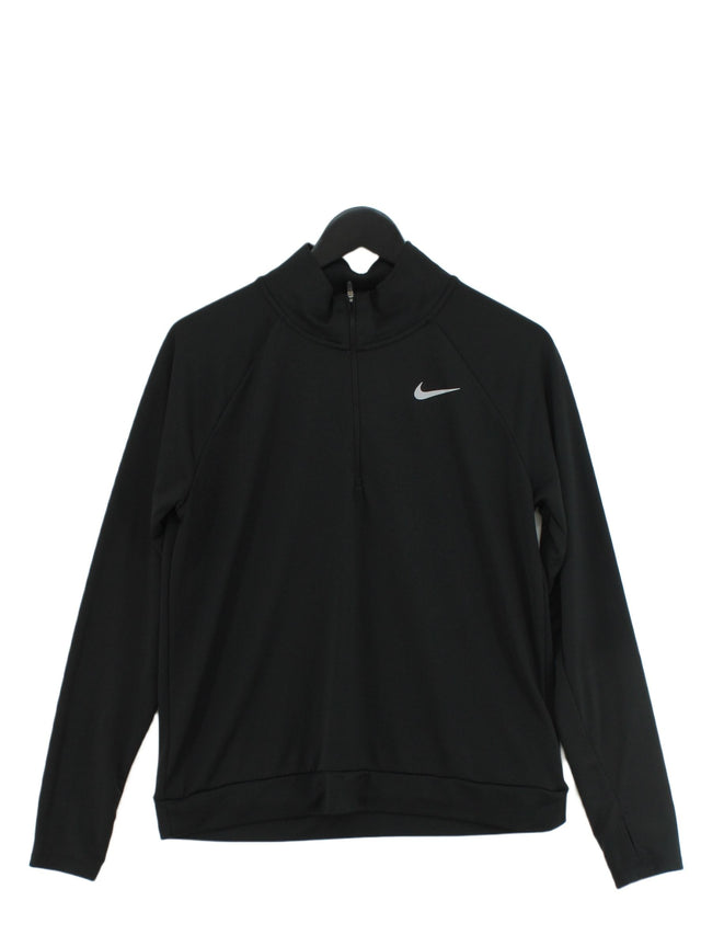 Nike Women's Jumper M Black 100% Polyester