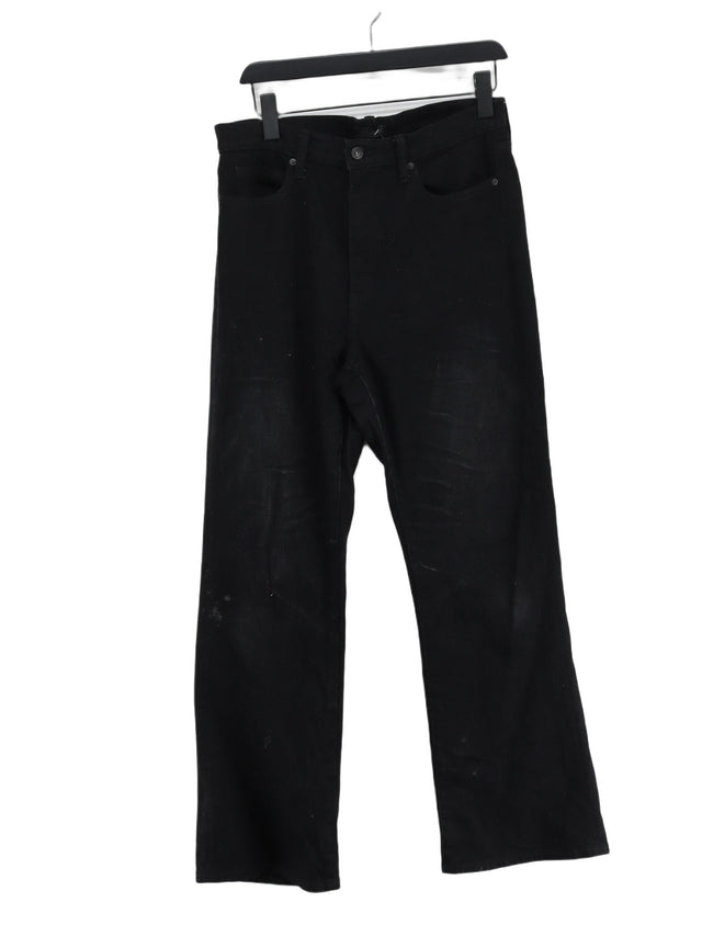 Uniqlo Women's Jeans W 29 in Black Cotton with Elastane