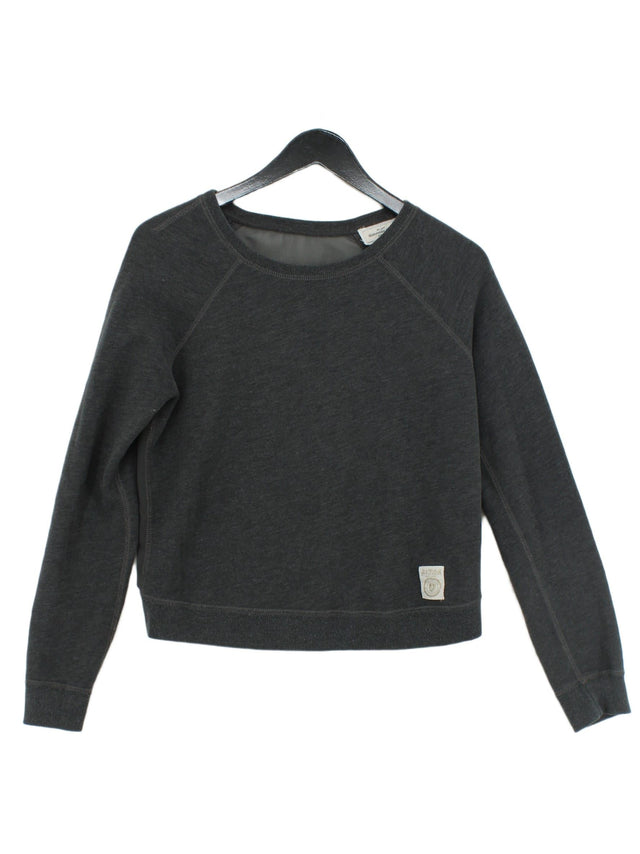 Abercrombie & Fitch Women's Jumper M Grey Cotton with Polyester