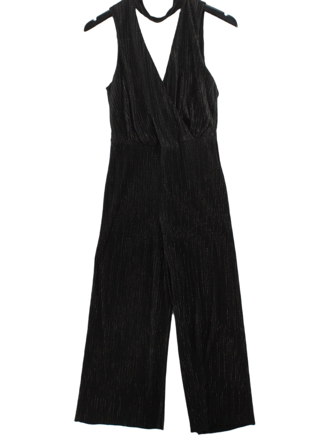 New Look Women's Jumpsuit UK 10 Black 100% Polyester