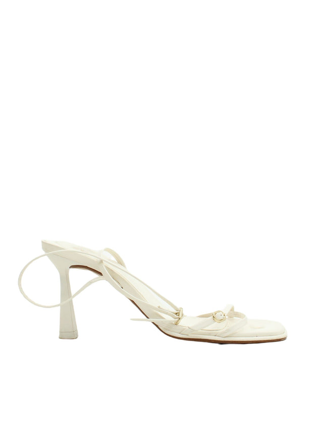 Zara Women's Heels UK 7 White 100% Other