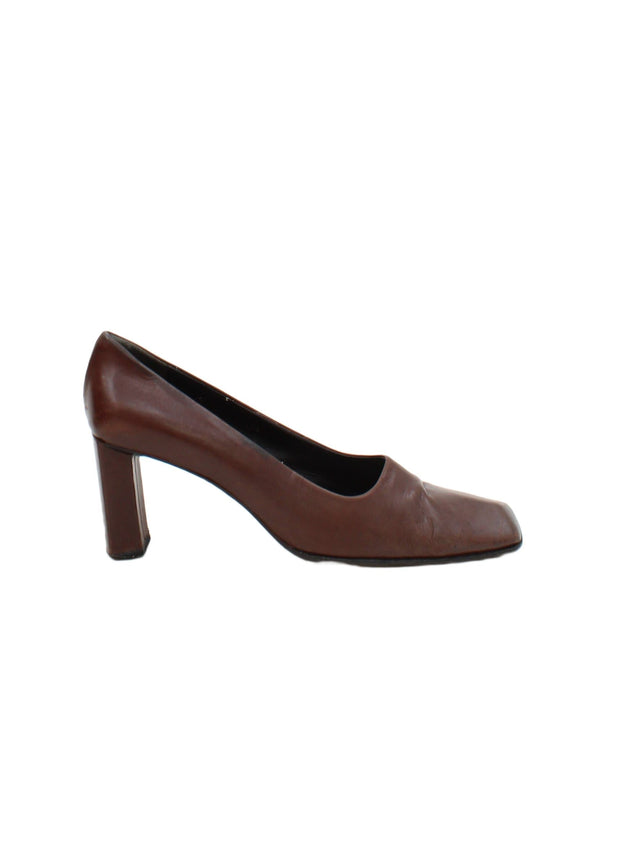 Calvin Klein Women's Heels UK 5 Brown 100% Other