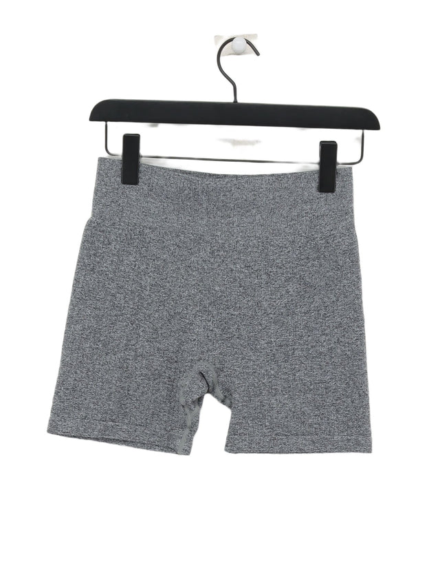 South Beach Women's Shorts L Grey Polyamide with Elastane, Polyester