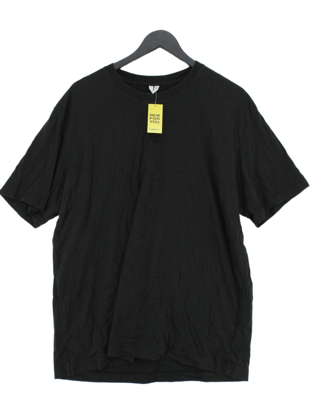 Arket Men's T-Shirt XL Green 100% Cotton