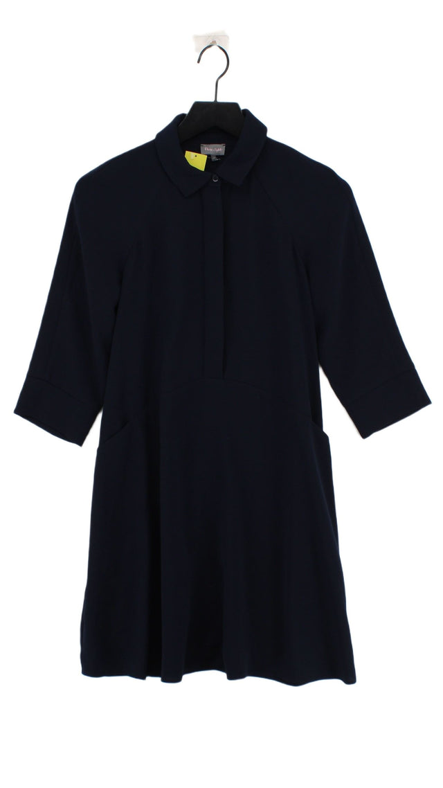 Phase Eight Women's Midi Dress UK 6 Blue 100% Polyester