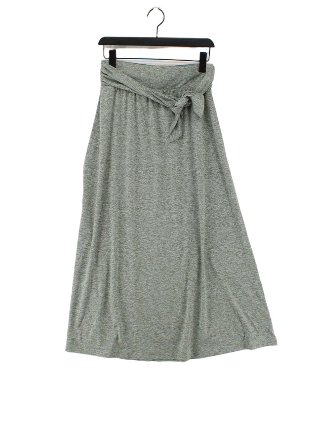 Mountain Warehouse Women's Maxi Skirt UK 12 Green Polyester with Elastane