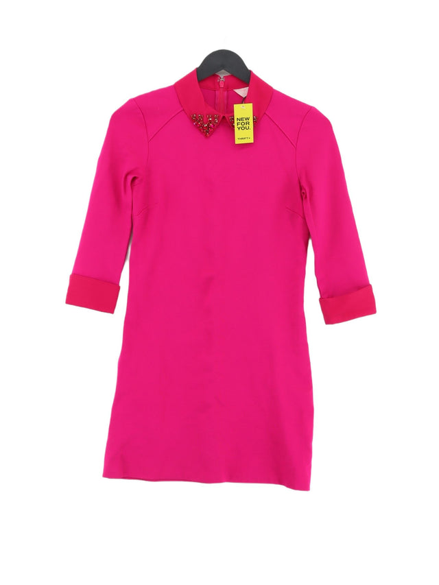 Ted Baker Women's Midi Dress UK 6 Pink