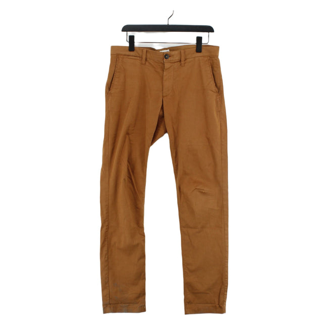 Timberland Men's Trousers W 34 in; L 32 in Tan Cotton with Elastane