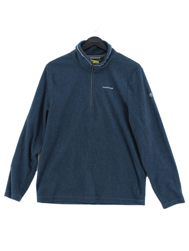 Craghoppers Men's Jumper M Blue 100% Polyester