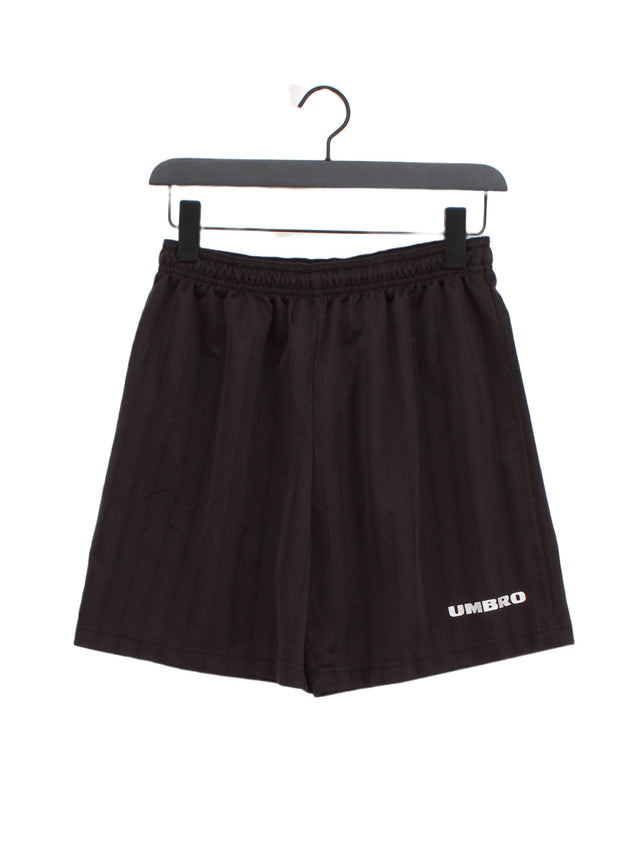 Umbro Women's Shorts S Black 100% Polyester