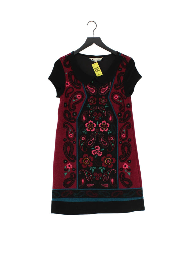 Yumi Women's Midi Dress UK 12 Multi Acrylic with Elastane, Polyester