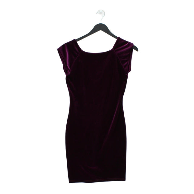AX Paris Women's Mini Dress UK 8 Purple 100% Other
