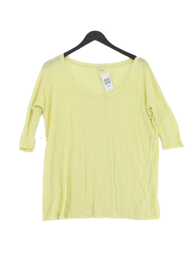 Marie Sixtine Women's Top S Yellow 100% Linen