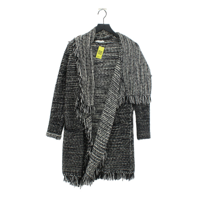 Vince Women's Cardigan XXS Black Wool with Nylon