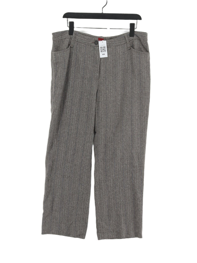 Olsen Women's Suit Trousers UK 18 Grey