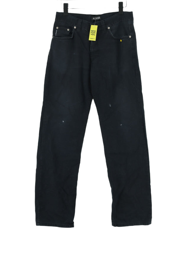 Armani Jeans Men's Jeans W 30 in Black 100% Cotton