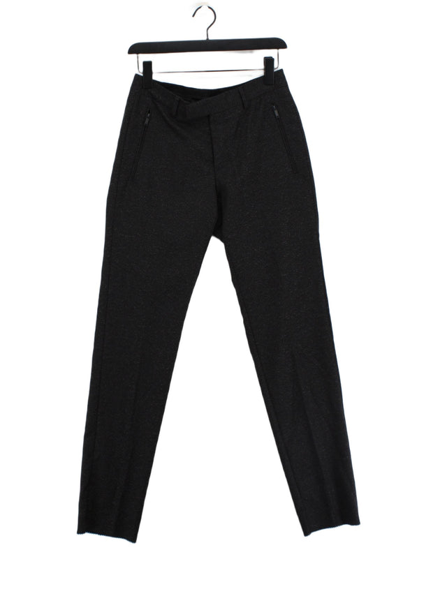 KARL LAGERFELD Women's Suit Trousers W 30 in; L 32 in Black 100% Wool