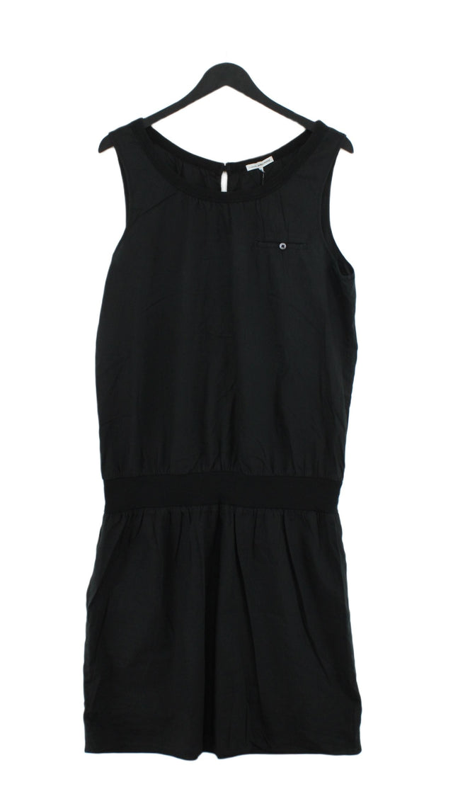 James Perse Women's Midi Dress XL Black 100% Cotton